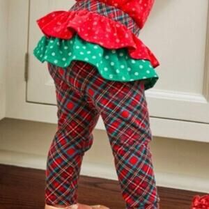 Matilda Jane Run Run Rudolph Pants 12-18 M